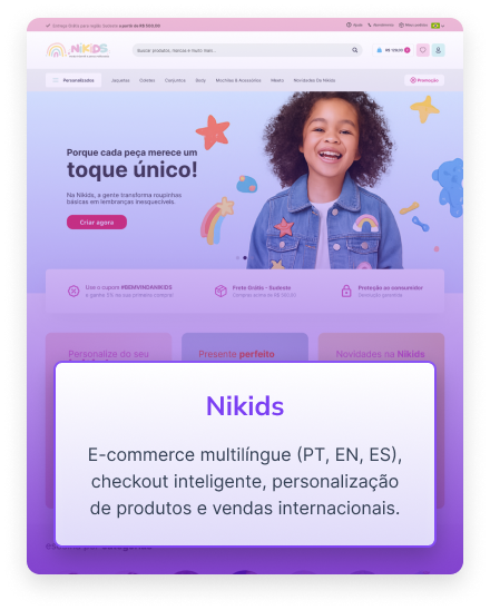 Case de Sucesso - Nikids